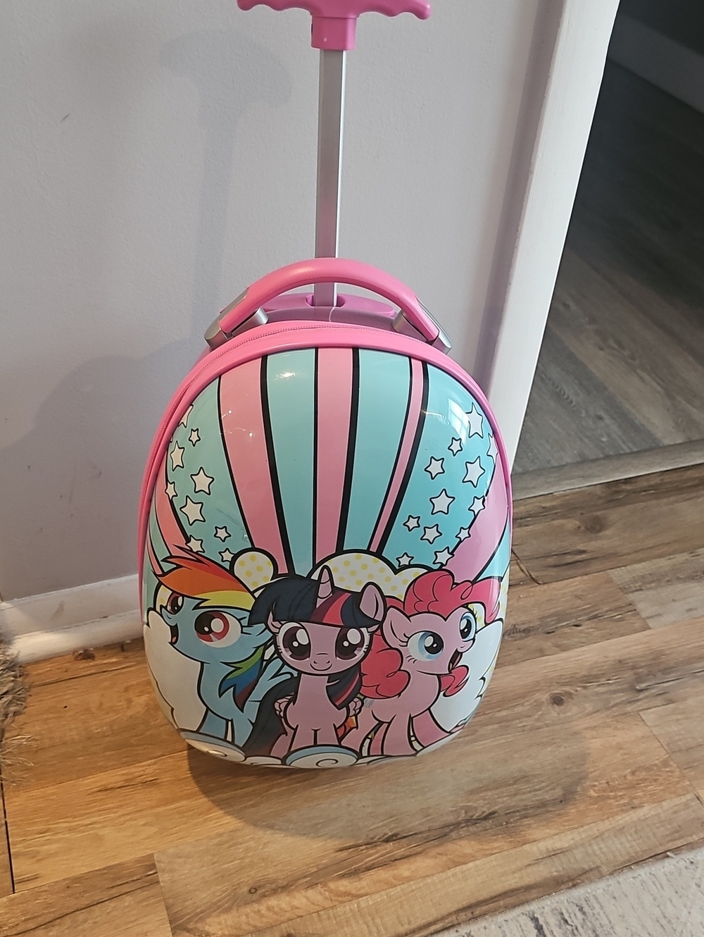 My Little Pony Girls Travel Carry On with Secure Interior Straps